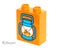 ®™DUPLO - Brick 1 x 2 x 2 with Blue Lantern with Flame Pattern ~Retired 2016~ Carousel 1