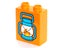 ®™DUPLO - Brick 1 x 2 x 2 with Blue Lantern with Flame Pattern ~Retired 2016~ Carousel 2