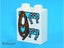 ®™DUPLO - 1 x Brick 1 x 2 x 2 with Bottom Tube with Rope and Horseshoes Pattern Carousel 1