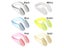 4Pcs/Set Candy Color Soft Silicone Nose Clip Small Size Nose Clip Swimming For Carousel 7