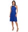 Adrianna Papell Womens Pleated Chiffon A-line Dress Carousel 1