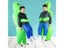 Alien Mascot Costume Green Alien Carrying Human Adult Inflatable Costume Anime Carousel 7