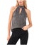 1.STATE Womens Metallic Halter Top Shirt Carousel 1