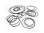 30-120Pc 26-135mm Universal Mix Cassette Tape Machine Belts Assorted Common Carousel 4