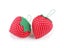 1pc Red Strawberry Shaped Needle Pin Cushion Pillow Holder DIY Handcraft Tool Carousel 6