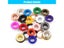 100 Sets 4mm Multicolor Metal Eyelets Grommet Ring With Washer For DIY Items Carousel 6