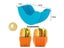 Reusable Burger Rack Useful Gadgets Silicone Frame Burger Tool Holder Shelf Carousel 4