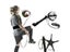 Soccer Ball Juggle Bag Children Auxiliary Circling Belt Kick Solo Soccer Carousel 2