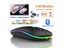 Wireless Mouse 2.4Ghz Bluetooth Rechargeable Mouse Silent LED Backlit USB Carousel 3