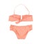 bar III Womens Bandeau U-Bar 2 Piece Bikini Carousel 2