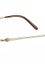 Cartier Eyeglasses Oval Gold 49mm Authentic Frames Carousel 5
