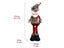 Toys For Kids Santa Snowman-Reindeer Christmas Decoration Leg Table Mantel Carousel 8