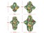 Menstrual Washable Sanitary Towel Absorbent Maternity Period Pads Reusable Carousel 8