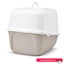 Savic Nestor Jumbo Cat Litter Box Mocha 665x485x465mm Carousel 2