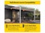 Louvre Roof System Mesh Blind 3.7m White Carousel 7