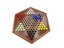 Hexagon Drawer Acrylic Bead Checkers Children Adult Puzzle Hexagon Wooden Carousel 1