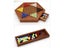 Hexagon Drawer Acrylic Bead Checkers Children Adult Puzzle Hexagon Wooden Carousel 5