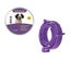 Calming Collar for Dogs 62cm Silicone Purple Color Carousel 1