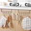 1Pcs Stainless Steel 5-Hook Cabinet Hooks - Punch Free Strong And Durable Carousel 1
