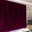 Long 4 Way Stretch Velvet Curtains 600X265cm With 30 Hooks Pinch Pleat Burgundy Carousel 4