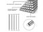 1/5Pc Stainles Steel Solid Round Rod Lathe Bar Stock Assorted For DIY Craft Carousel 1