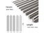 1/5Pc Stainles Steel Solid Round Rod Lathe Bar Stock Assorted For DIY Craft Carousel 3