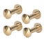 brass rivets kit decorative brass rivets diy rivets 50 Set Brass Rivets Kit DIY Carousel 5