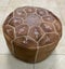 PREMIUM Handcrafted Moroccan Leather Pouf Carousel 2