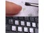 Russian Letters Transparent PVC Waterproof Self-adhesive Multicolor Keyboard Carousel 3