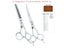 7 Inch Meisha Professional Pet Scissors Dog Grooming Shears Japan Steel Puppy Carousel 1