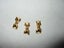 Metallic Gold Bows x 3 Carousel 1