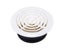 Adjustable Air Ventilation Cover Round Ducting Ceiling Wall Hole Abs Air Vent Carousel 5