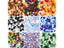 115g/4oz Approx. 190pcs Triangle Translucent Mica Mosaic Tiles For DIY Carousel 8