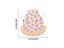 1PC Hen Apron Elastic Chicken Saddle Feather Protector Adjustable Pet Clothes Carousel 8