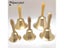 Miwayer Extra Loud Solid Brass Hand Call Bell With Wooden Handle 4.3/3.2in Used Carousel 3