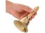Miwayer Extra Loud Solid Brass Hand Call Bell With Wooden Handle 4.3/3.2in Used Carousel 4