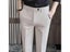 Golf Men's New Solid Color High Quality Pants Men's Slim Fit Leisure Office Carousel 3