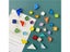 Lovely Glass Irregular Figure Magnetic Refrigerator Magnets Office Whiteboard Carousel 3