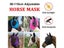 Horse Fly Mask Anti-UV Pet Summer Eye Shield Anti Mosquito Ear Insects Half Carousel 5