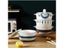 Ceramic Instant Noodle Bowl With Lid Japanese Binaural 6-Inch Salad Bowl Carousel 4