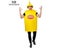 VIP FASHION Unisex Cosplay Costume Halloween Adult Couple Mustard Ketchup Carousel 7