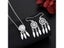 Core Keywords 925 Sterling Silver Charm Necklace Earring Jewelry For Women Carousel 3