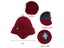 Outdoor Winter Knitted Hat Men Women Plush Warm Ear Cap Earmuff Stylish Soft Carousel 4