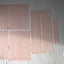 Vintage Pale Baby Pink Japanese Silk Fabric Pieces Crafts Sewing Carousel 4