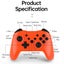 GAMINJA Wireless Controller No Latency Bluetooth Gamepad PC Joystick For Carousel 8