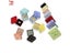 12pcs Ring Storage Box Earring Storage Gift Box High Quality Paper Jewelry Carousel 4