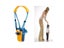 Kids Learning Walking Belt Baby Walker Toddler Baby Harness Assistant Stand Up Carousel 5