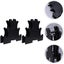 Dumbbell Storage Rack Compact Plastic Dumbbell Holder Carousel 4