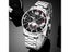 Fashion Mens Watches Luxury Stainless Steel Quartz Wristwatch Calendar Luminous Carousel 1