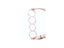 4Pcs Magic Rings Magical Tricks Classic Linking Iron Hoops Playing Props Fun Carousel 1